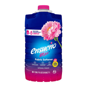 Ensueño Max Liquid Fabric Softener, Spring Fresh 330 loads, 236 fl. oz.