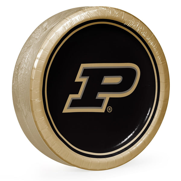 Purdue Boilermakers NCAA Round Paper Plates, 10