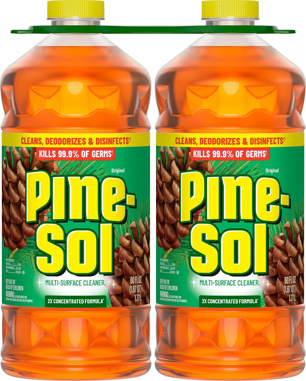 Pine-Sol Multi-Surface Cleaner, Pine Scent, 2 ct., 120 fl. oz.