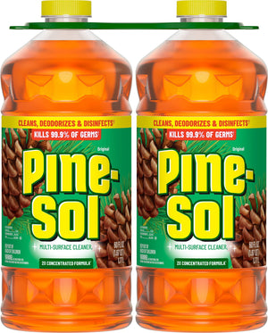 Pine-Sol Multi-Surface Cleaner, Pine Scent, 2 ct., 120 fl. oz.