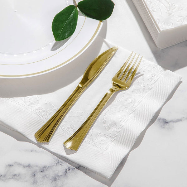 Member's Mark Ultra Premium 3-Ply White Dinner Napkins, 4 pks., 80 napkins/pk.