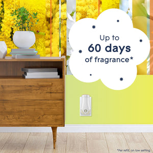 Glade PlugIns Scented Oil, Radiant Bloom, 2 Warmers + 6 Refills