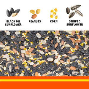 Audubon Park High Energy Blend Wild Bird Food, Premium Mix of Seeds and Nuts, 15 lbs.