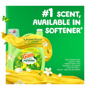 Gain Liquid Fabric Softener, Original Scent, 244 loads, 143 fl. oz.