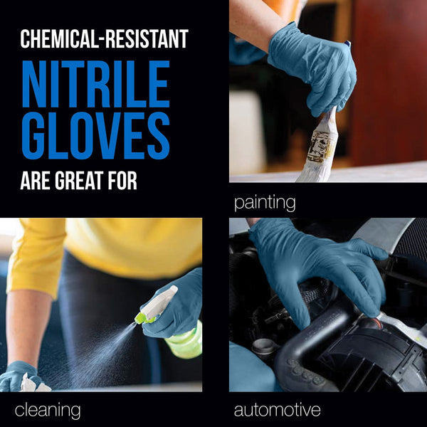EQPT Blue Powder-Free Nitrile Gloves, 2 pk., 300 ct.