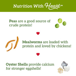 Love My Girls 2-pack Veggies & Worms 5lb Chicken Treat Bags