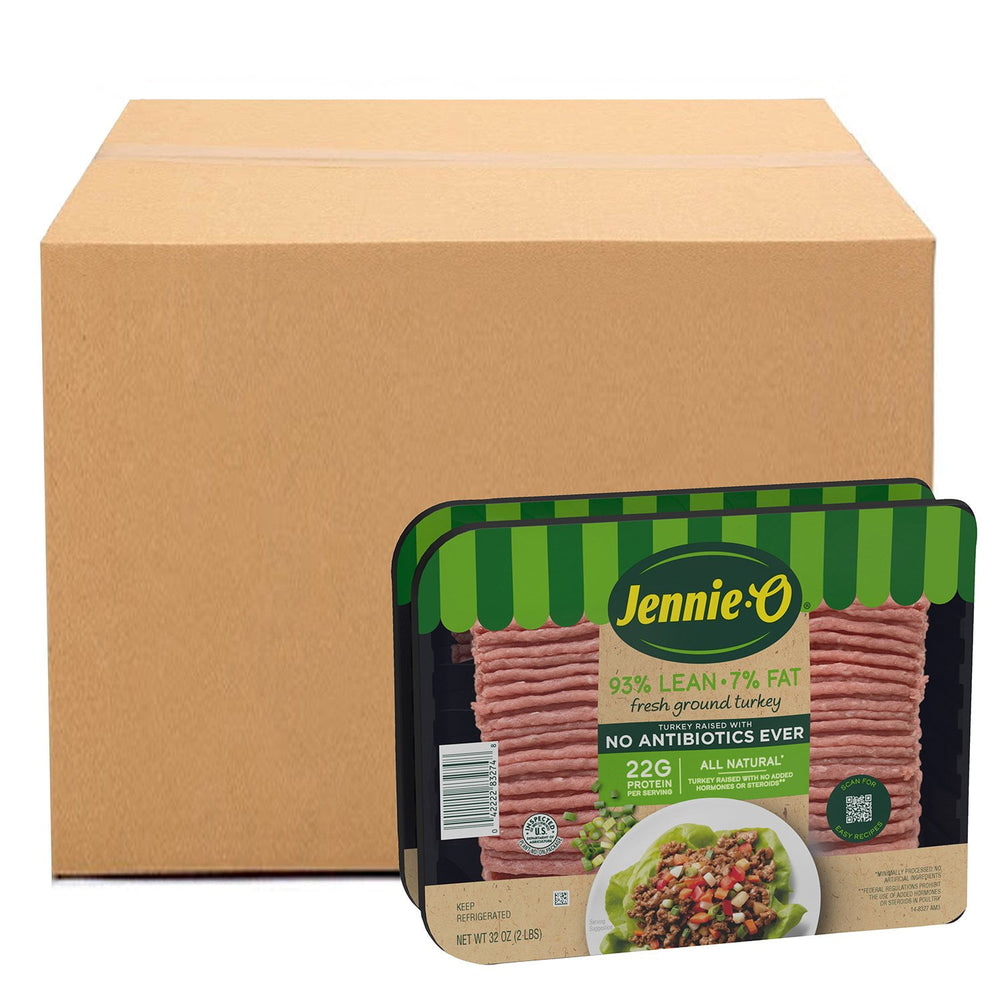 Jennie-O Antibiotic-Free Ground Turkey, Case 16 lbs.