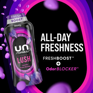 Downy Unstopables  In-Wash Laundry Scent Booster Beads, Lush, 39.9 oz