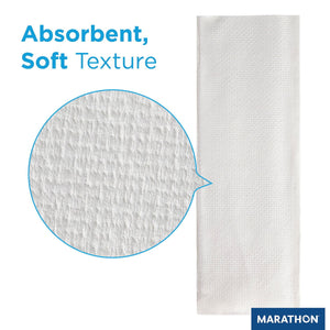 Marathon Multifold 1-Ply White Paper Towels 16 pks., 250 towels/pk