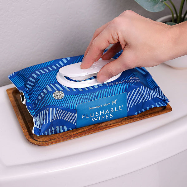 Member's Mark Flushable Wipes, Fresh Scent, 540 ct.