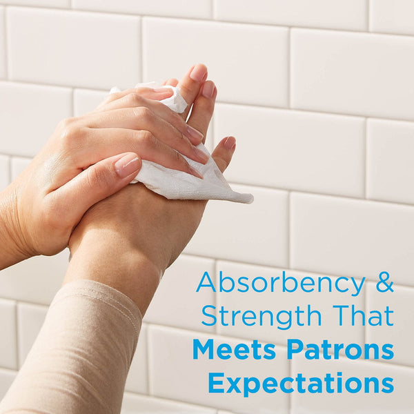 Marathon Hardwound Roll 1-Ply White Paper Towels, 6 rolls, 700 ft./roll