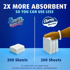 Charmin Ultra Soft 2-Ply Toilet Paper 32 rolls, 215 sheets/roll