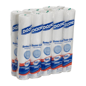 Dixie PerfectTouch Domed Hot Cup Plastic Lid, 8 oz. 1000 ct. 9538DX