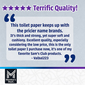 Member's Mark Ultra Premium 2-Ply Toilet Paper 45 rolls, 235 sheets/roll