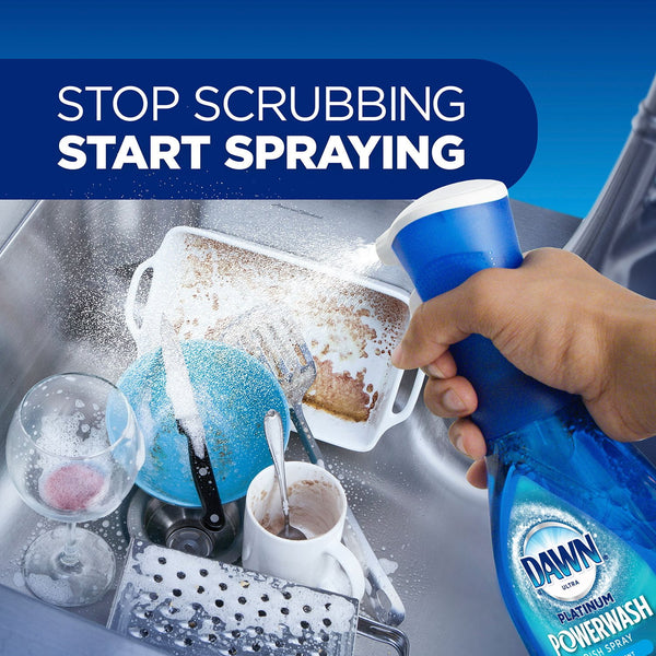 Dawn Platinum Powerwash Dish Soap Spray, Fresh Scent, 4 refills, 64 fl. oz.