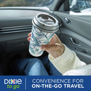 Dixie® To Go 16 oz. Paper Cup with Leak-Resistant Lid, 75 ct.