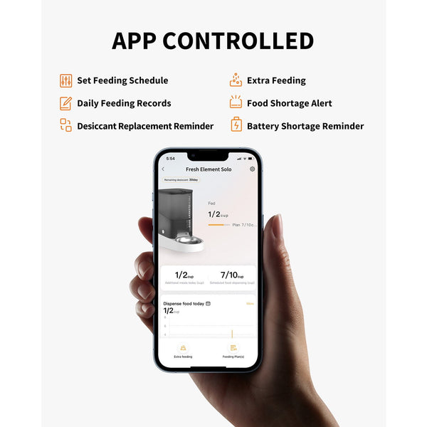 Petkit Fresh Element Solo Smart Pet Food Dispenser