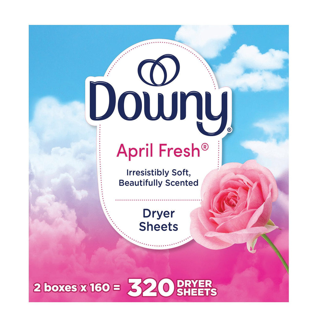 Downy Fabric Softener Dryer Sheets, April Fresh, 320 ct.