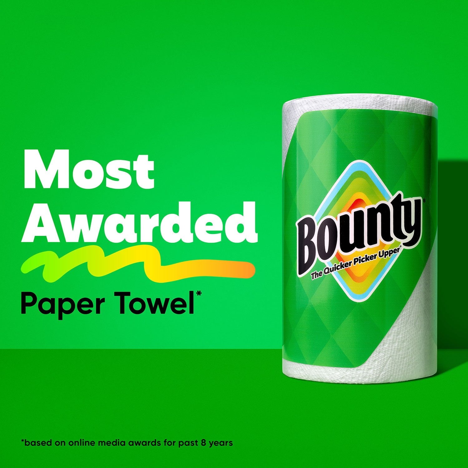Bounty Select-A-Size 2-Ply Paper Towels, 12 Rolls, 165 sheets/roll