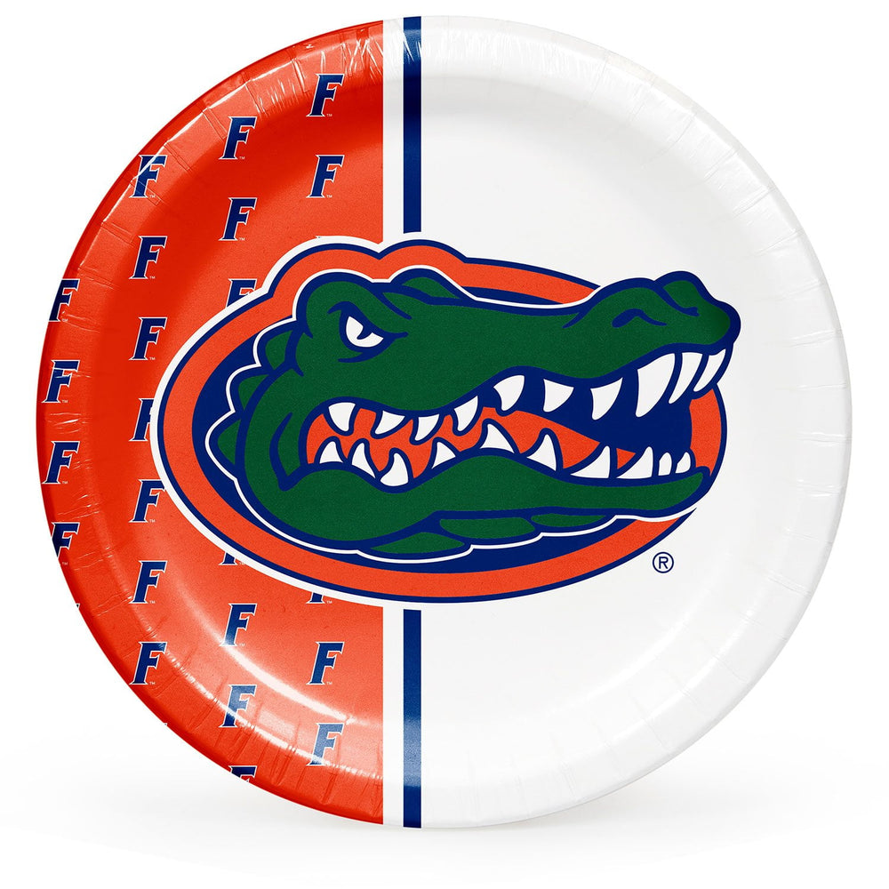 Florida Gators NCAA Round Paper Plates, 10