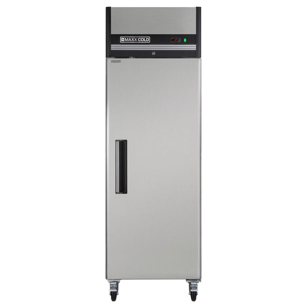 Maxx Cold X-Series Reach-In Upright Freezer in Stainless Steel (23 cu. ft.)
