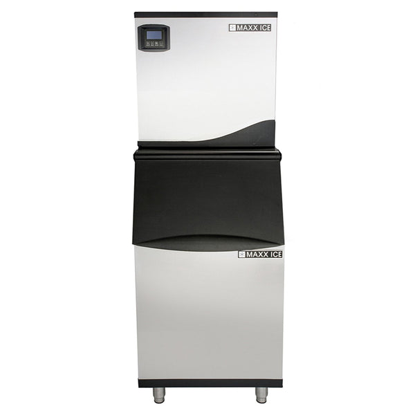 Maxx Ice 22" Commercial Half-Dice Ice Machine (360 lb.) with 310 lb. Bin