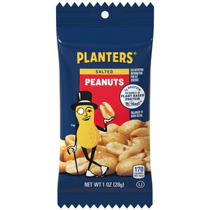 Planters Salted Peanuts, Single-Serve Packs, 1 oz., 48 pk.