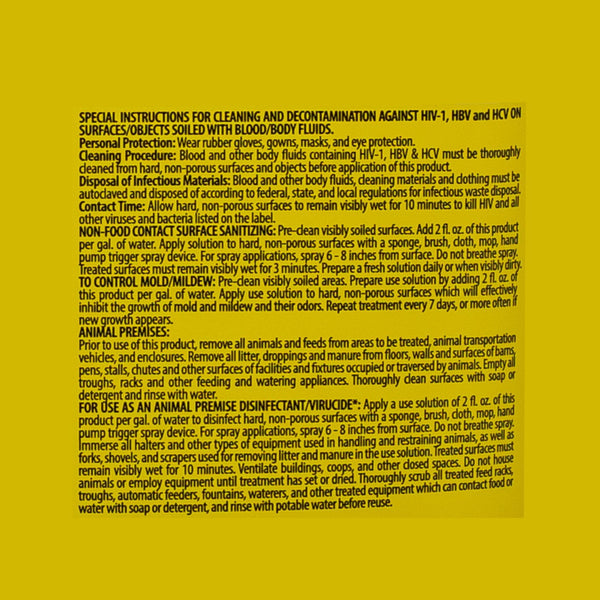 Member's Mark Commercial  Disinfectant, Lemon Scent, 1 gal., Choose Pack Size