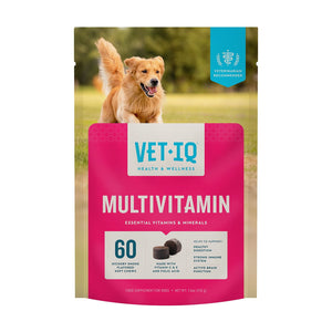 VETIQ Multivitamin Soft Dog Chews, Hickory Smoke Flavored 60 ct., 2 pk.