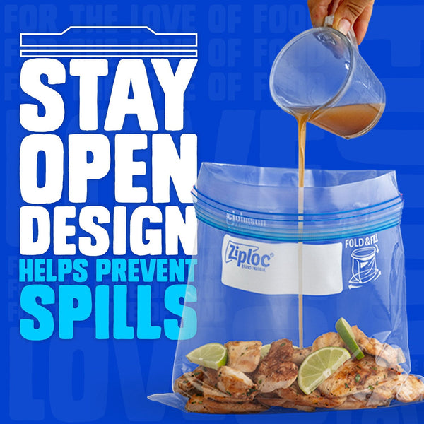 Ziploc Seal Top Quart Freezer Bags, 216 ct.