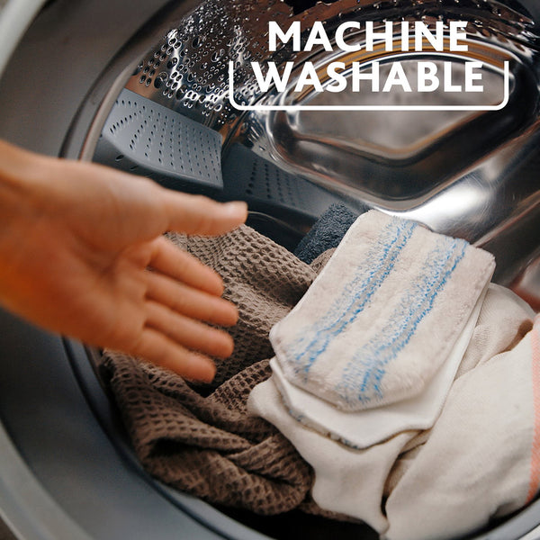 O-Cedar H2prO Flat Mop System + 2 Mop Head Replacements