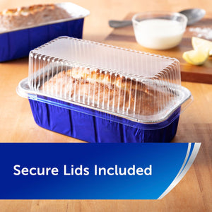 Reynolds Kitchens Aluminum Medium Loaf Pans with Lids 12 ct.