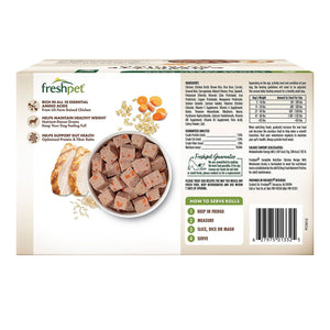 Freshpet Complete Nutrition Chicken Recipe Fresh Dog Food, 1.5 lb Rolls, 6 ct.