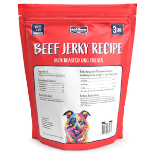 Irish Rover Brisket Jerky Recipe Oven Roasted Dog Treats, 48 oz.