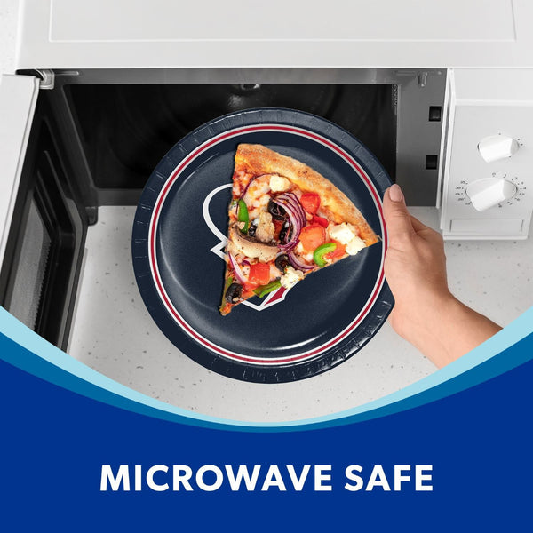 Houston Texans NFL Round Paper Plates, 10