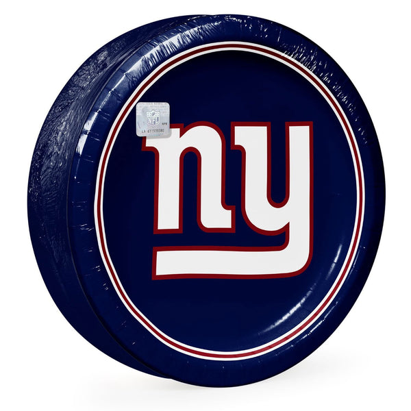 New York Giants NFL Round Paper Plates, 10