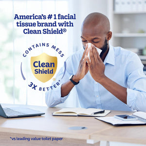 Kleenex Trusted Care Facial Tissues 12 boxes, 160 tissues/box