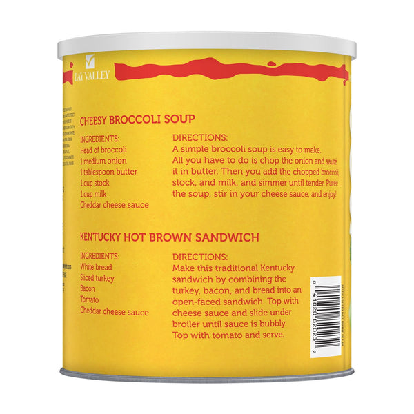 Bay Valley Cheddar Cheese Sauce 106 oz.