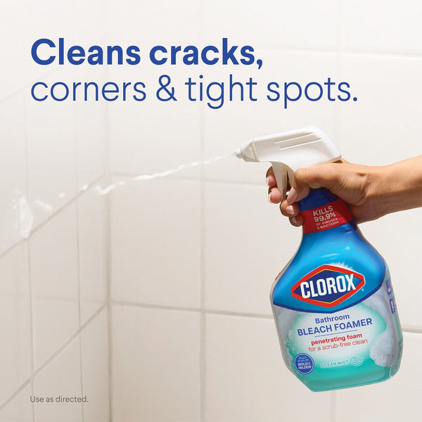 Clorox Bathroom Bleach Foamer, Ocean Mist, 3 ct., 90 fl. oz.