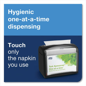 Tork Xpressnap One-at-a-time Tabletop Napkin Dispenser, Black
