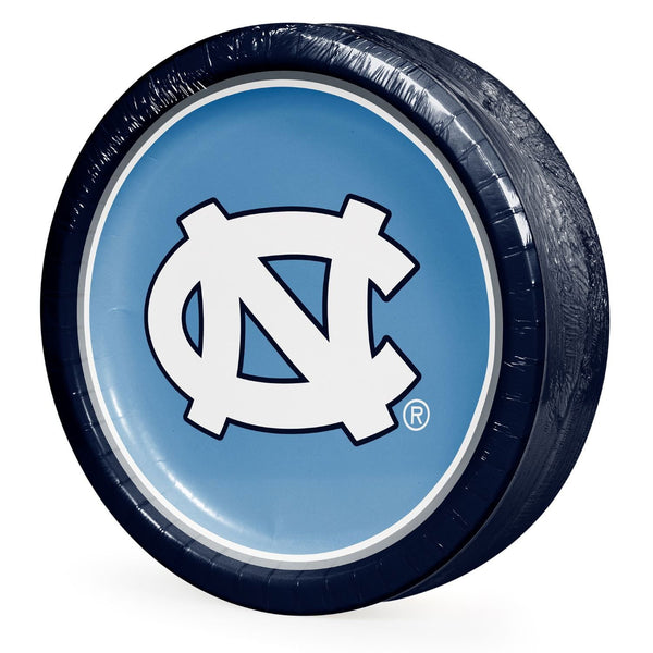 North Carolina Tar Heels NCAA Round Paper Plates, 10
