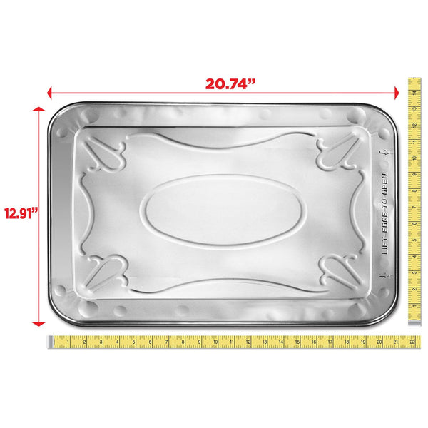 Member's Mark Aluminum Steam Table Pan Lids, Full Size 18 ct.