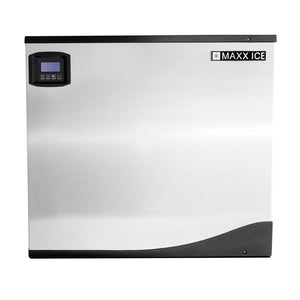 Maxx Ice 30" Wide Half Dice Ice Machine 650 lbs. with 580 lb. Bin