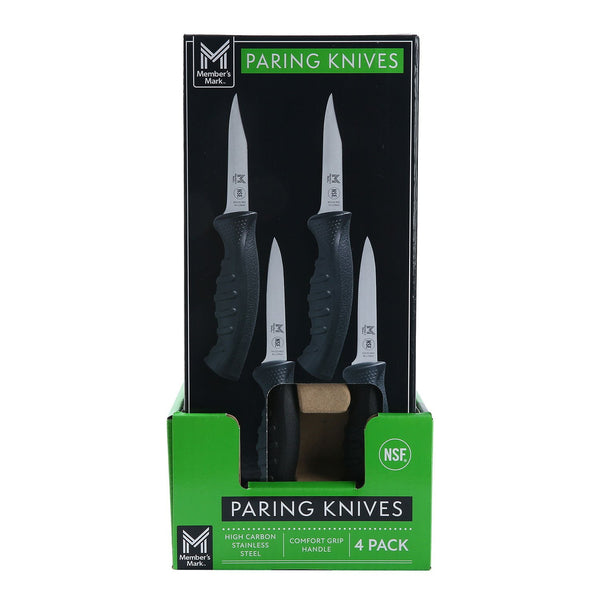Member's Mark 3" and 3.25" Paring Knives, 4 pk.