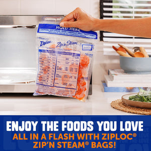 Ziploc Store & Steam Variety Pack, 80ct.