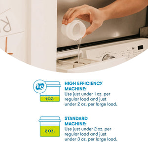 ECOS Hypoallergenic Liquid Laundry Detergent + Enzymes, Lavender Scent, 230 loads, 210 fl. oz.