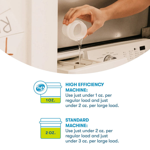 ECOS Hypoallergenic Liquid Laundry Detergent + Enzymes, Lavender Scent, 230 loads, 210 fl. oz.
