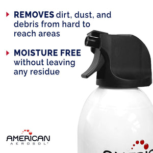 American Aerosol Compressed Gas Electronics Duster 10 oz., 4 Pack