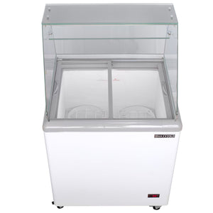 Maxx Cold MXDC-4 Commercial Ice Cream Dipping Cabinets