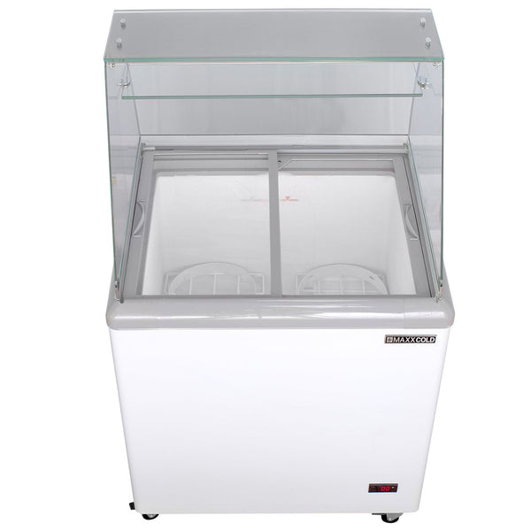 Maxx Cold MXDC-4 Commercial Ice Cream Dipping Cabinets